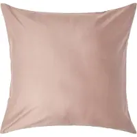 Homescapes Luxe Satijn Kussensloop 80x80 cm – Beige – 100% Egyptisch Katoen – Draaddichtheid 1000