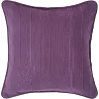 Homescapes Rajput katoenen kussenhoes, paars, 60 x 60 cm