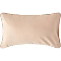 Homescapes katoenen kussenhoes in beige, 30 x 50 cm