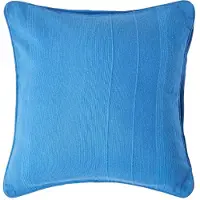 Homescapes Rajput katoenen kussenhoes, blauw, 60 x 60 cm