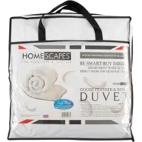 Homescapes Peuter- & Kinderdekbed 120x150 cm – Allround Dekbed – Warmteklasse 2 – Ganzendons & Veren – OEKO-TEX & RDS