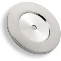 Sotech 5 stuks onderlegger voor deurstopper Topper, echt RVS, diameter: 52 mm