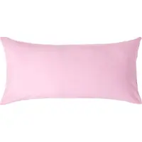 Homescapes Kussensloop 40x80 cm – Roze – 100% Egyptisch Perkal Katoen – 200 TC