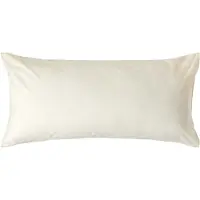 Homescapes Kussensloop 50x90 cm – Crème – 100% Egyptisch Perkal Katoen – 200 TC