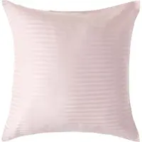 Homescapes Satijn Streep Katoen Kussensloop 60x60 cm – Lila – 100% Egyptisch Katoen – Draaddichtheid 330