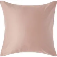 Homescapes Luxe Satijn Kussensloop 40x40 cm – Beige – 100% Egyptisch Katoen – Draaddichtheid 1000