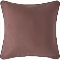Homescapes Bruin katoenen kussenhoes 45 x 45 cm