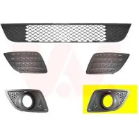 VAN WEZEL 1806593 Ventilatiegrille, bumper