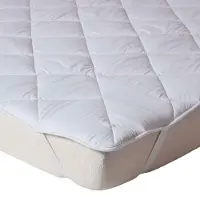 Homescapes Matras-topper – extra dik 500 gsm – katoen tijk – hoekelastiek – 180x200 cm