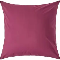 Homescapes Kussensloop 60x60 cm – Bordeaux – 100% Egyptisch Perkal Katoen – 200 TC