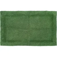 Homescapes XXL badmat varengroen 70x120 cm gemaakt van 100% katoen