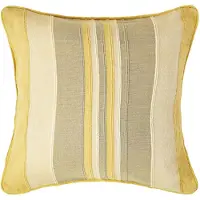 Homescapes Marokko kussenhoes in geel, 100% katoen, 60 x 60 cm