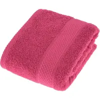 Homescapes 2-delige handdoekenset roze - 100% Turks katoen 500 gsm