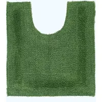 Homescapes toiletmat varengroen 50x55 cm gemaakt van 100% katoen