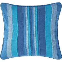 Homescapes Marokko kussenhoes in blauw, 100% katoen, 60 x 60 cm