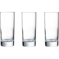 Arcoroc 18x Stuks longdrinkglazen transparant 290 ml - Glazen - Drinkglas/waterglas/longdrinkglas