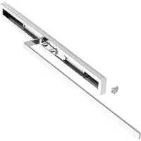 Sotech handdoekuittrekelement ELEGANCE chroom 1-arm 415 mm ingestoken, 715 mm uitgeschoven handdoekhouder
