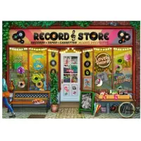 Ravensburger Vintage vinyl, puzzel van 1000 stukjes