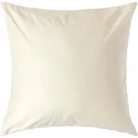 Homescapes Luxe Satijn Kussensloop 60x60 cm – Crème – 100% Egyptisch Katoen – Draaddichtheid 1000
