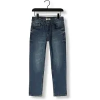 Raizzed straight leg jeans medium blue denim Blauw Effen - maat 92