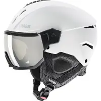 Uvex Instinct Visor, ski helm met vizier, wit