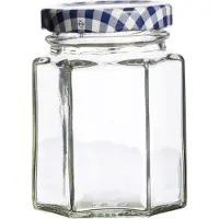 Kilner - ZESHOEKIGE BOKAAL MET SCHROEFDEKSEL 110L