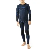 Viking Riko Kids Set Base Layer Blue 140 Thermo ondergoed voor heren