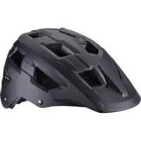 BBB Cycling MTB Helm Nanga - Met Bevestiging voor Camera of Verlichting - Wasbare Padding - Fietshelm Volwassenen: Heren & Dames - Mat Zwart - M - BHE-54