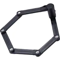 BBB Cycling Vouwslot met Houder - Lengte: 70 CM - Supersterk Fietsslot met Sleutels - Opvouwbaar Fietsslot - PowerFold BBL-71