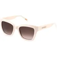 Just cavalli Zonnebril SJC148 52/20/140 Volle Crème Ingegoten VROUW SJC148