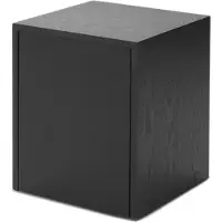 New Works Mass Bijzettafel With drawer | Black Stained Oak