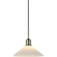 Markslöjd Hanglampe , Vela, Wit, Woonkamer, Glas