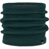 Buff - Kid's Knitted & Fleece Neckwarmer - Halsdoek One Size, blauw