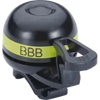 Bbb -14 EasyFit Deluxe Fietsbel - Messing - Alle stuur diameters - Geel