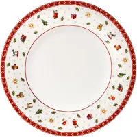 Villeroy & Boch Toy's Delight Dinerbord 27 Cm - Overige kersttafel decoratieware Porselein White - 14-8643-2620