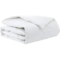 vidaXL Winter Duvet Wit 155 x 220 cm Veer