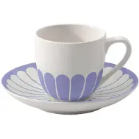 Villeroy & Boch Espressotasse mit Untertasse Fleur Couleur 70 ml