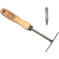 De Wit Onkruidkrabber essen handvat 140mm
