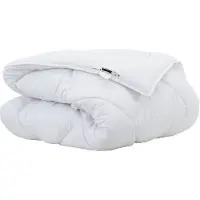 vidaXL Winter Duvet Wit 220 x 140 x 5 cm Polyester