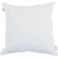 vidaXL Hoofdkussen met kussen Wit 50 x 50 cm Katoen