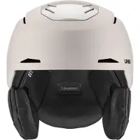 Uvex Resolution, skihelm, lichtgrijs/zwart