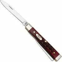 Case Knives Case Baby Doc Pocket Worn Old Red Bone, Corn Cob Jig, 10308, 6282SP SS zakmes