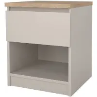 Tvilum Naia nachtkastje 1 lade eikdecor.