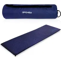 Spokey COUCH Zelfopblazende Slaapmat - Blauw - 200 x 66 x 5 cm - R-Value 5.0 - waterdicht polyester met PU vulling