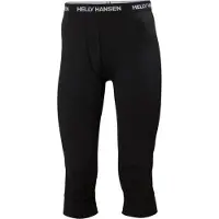 Helly Hansen Lifa Merino Midweight 3/4 Broek, heren, zwart