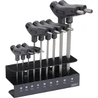 Bbb Cycling Inbussleutelset Fiets Gereedschapsset met Inbussleutels en Torx T25 - Inlcusief Houder - Hex-T Set BTL-45S