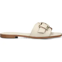 Stefano lauran Dames Slippers 23100 - Wit - Maat 38