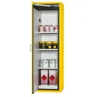 ASECOS Kast voor gevaarlijke stoffen type 90, B 596 x D 616 x H 1968 mm signaalgeel RAL 1004