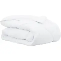 vidaXL Winter Duvet 240 x 200 x 5 cm Winter Polyester Wit Ademend