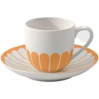 Villeroy & Boch Espressotasse mit Untertasse Fleur Couleur 70 ml